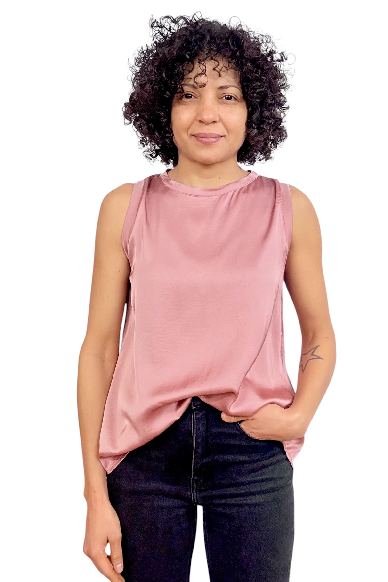 Top satin ital