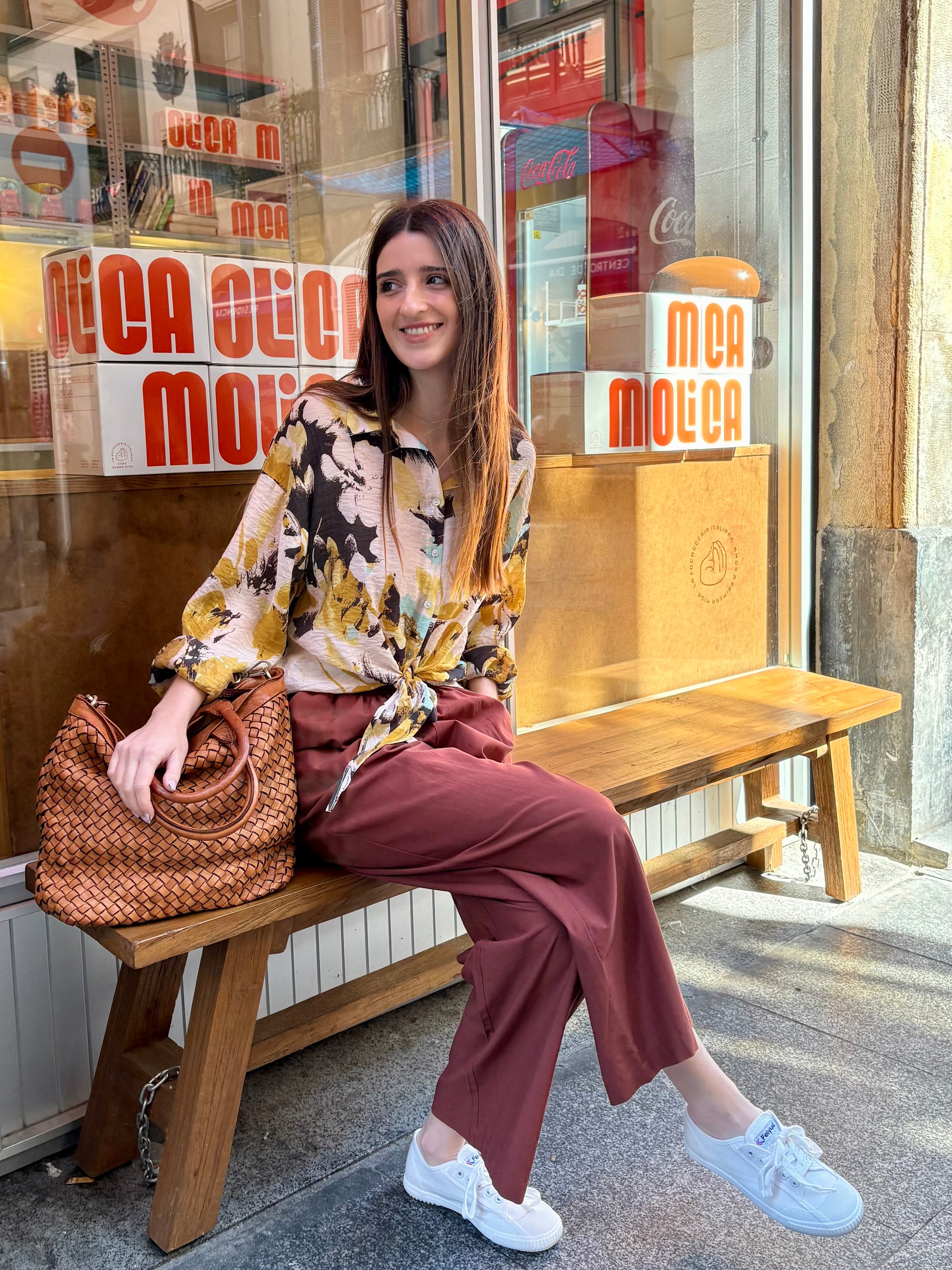Bolso leather novarra