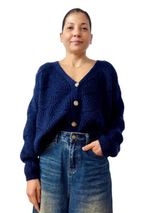 Cardigan pars wool