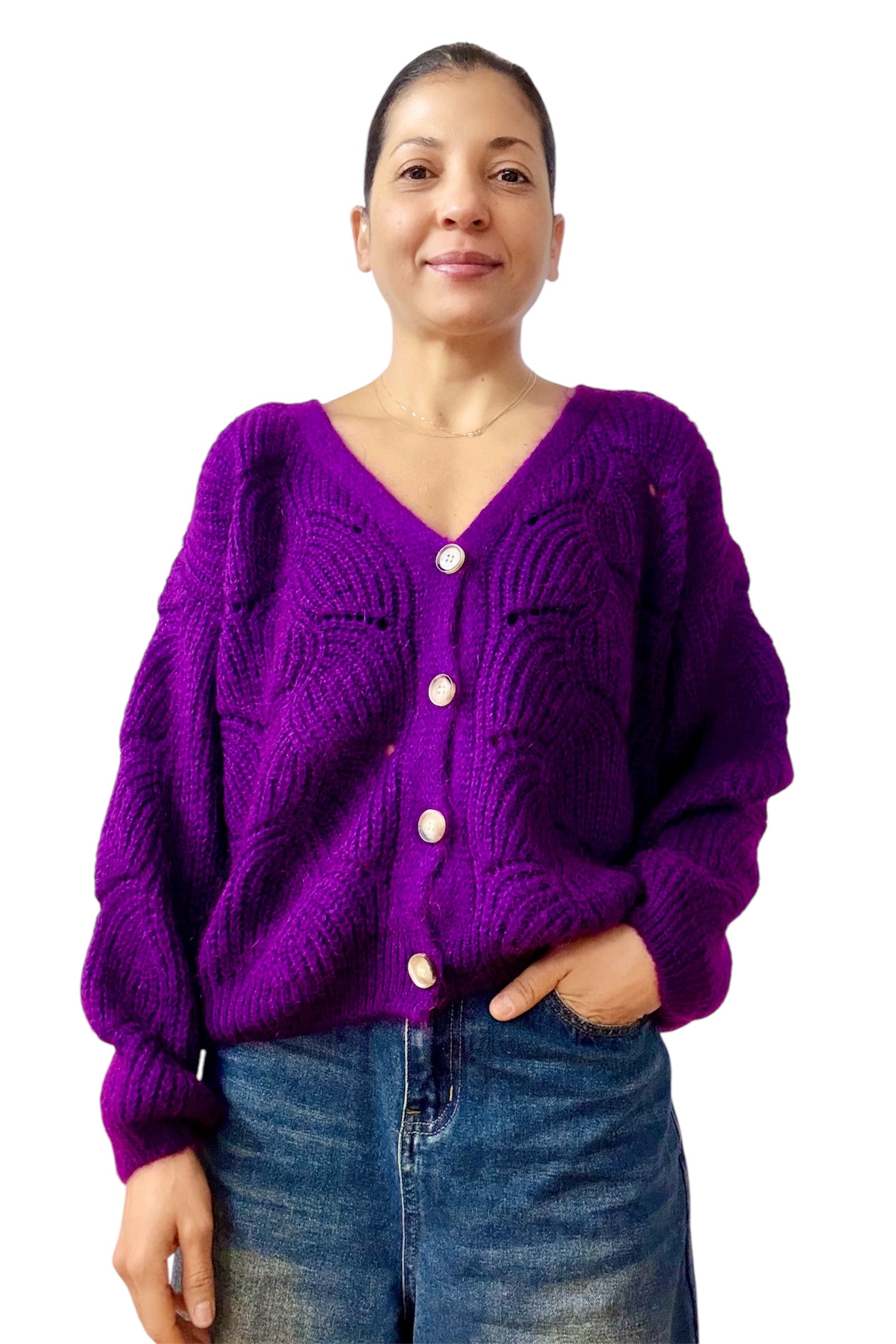 Cardigan pars wool