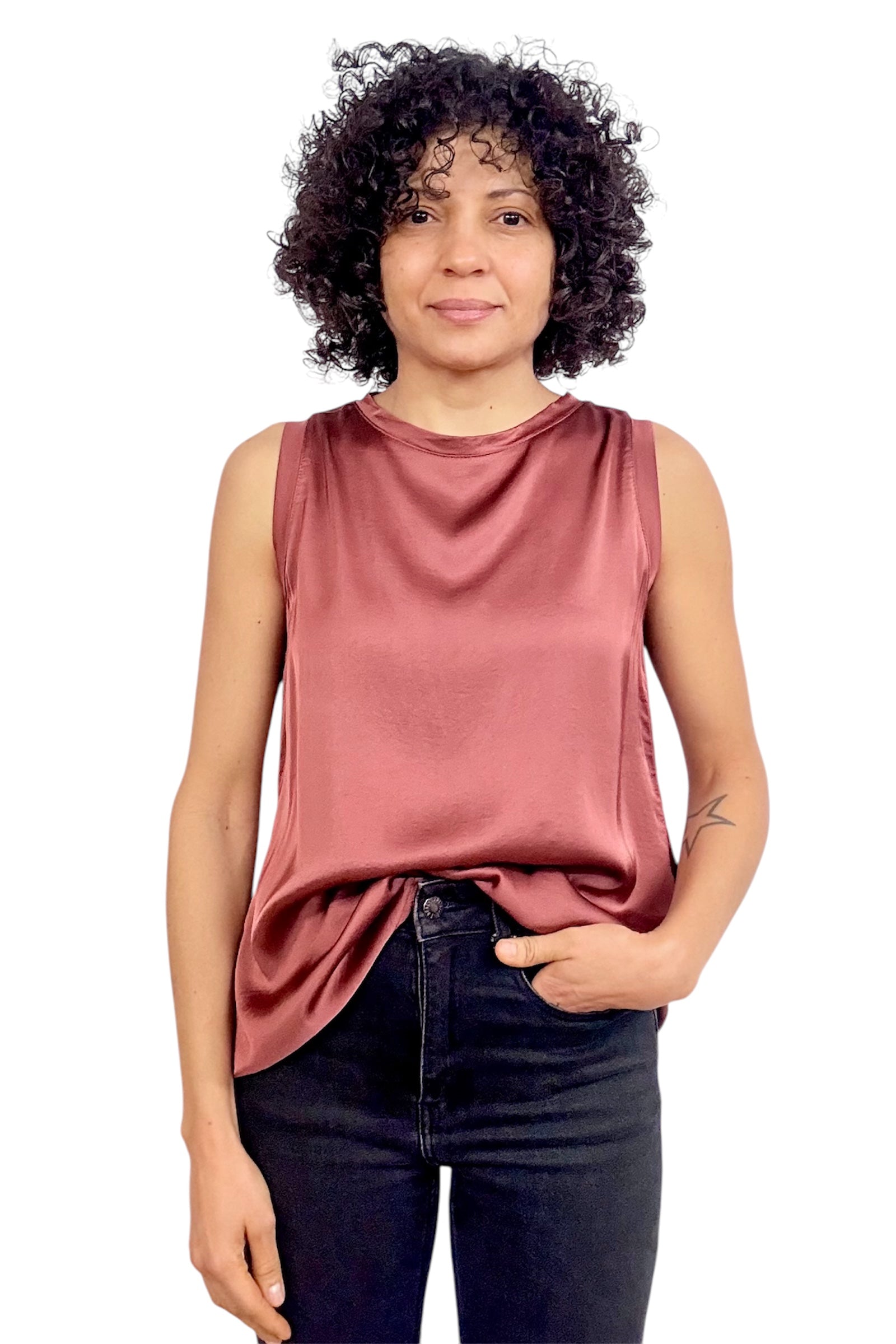 Top satin ital