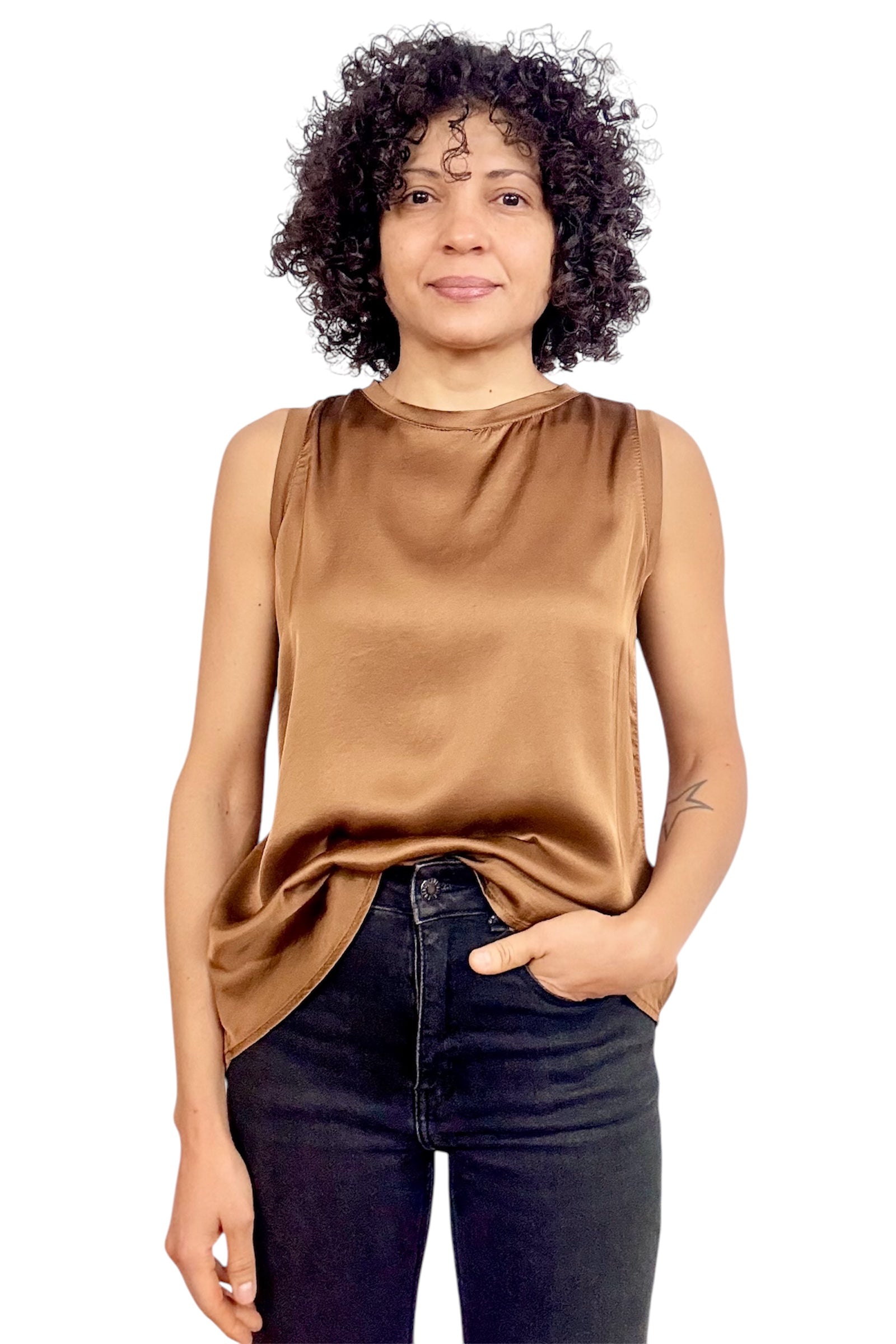 Top satin ital
