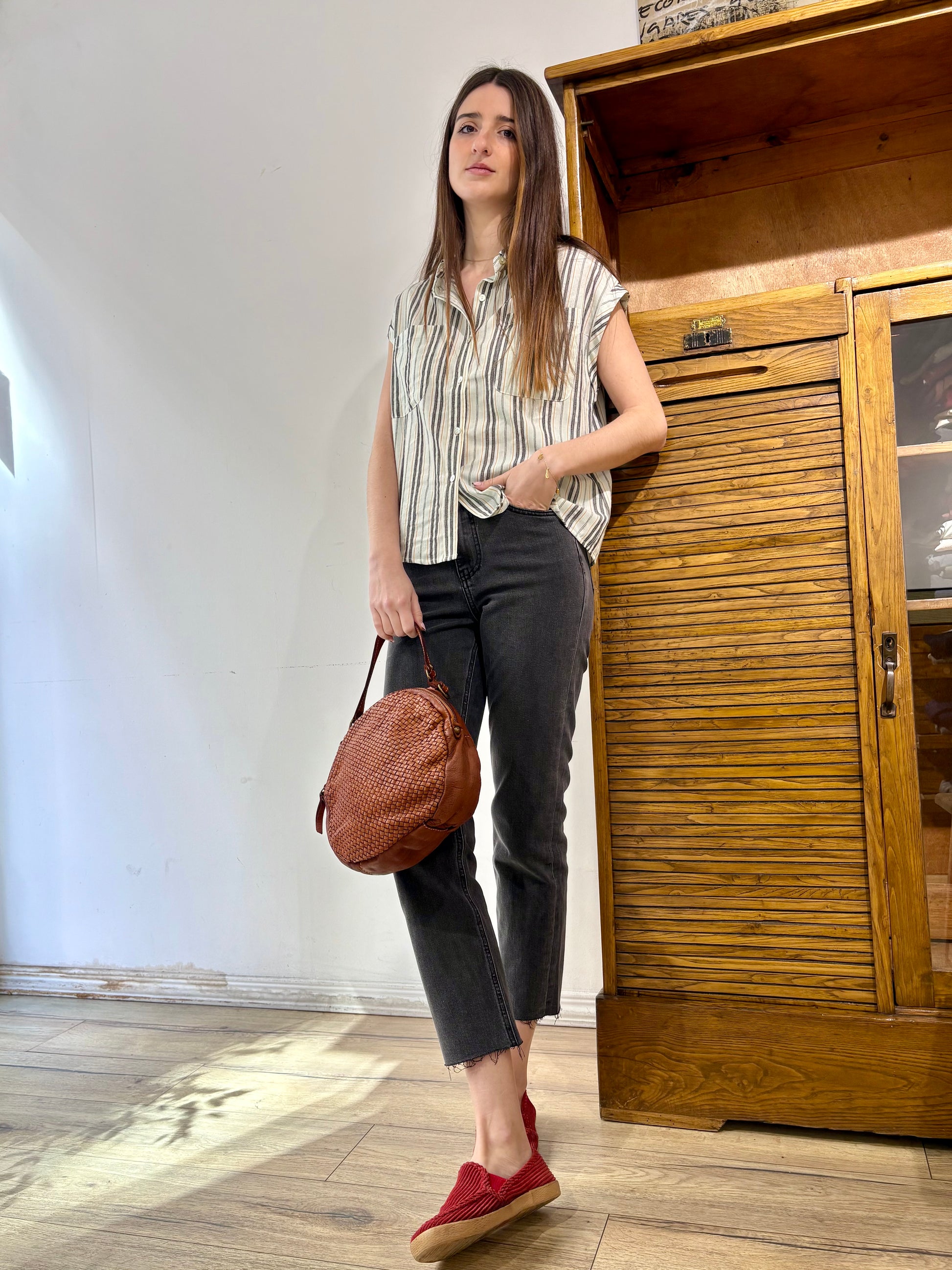 Bolso leather circ