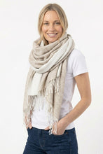 Cargar imagen en el visor de la galería, Scarf double bianco
