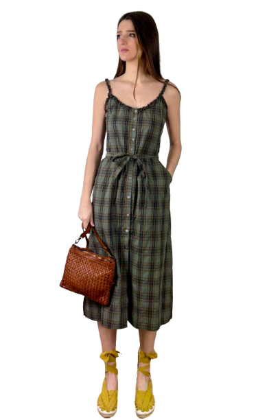 Vestido vero madras