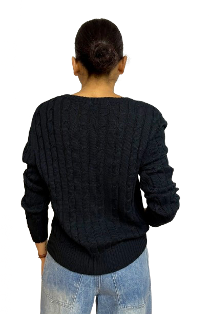 Jersey cotton nero