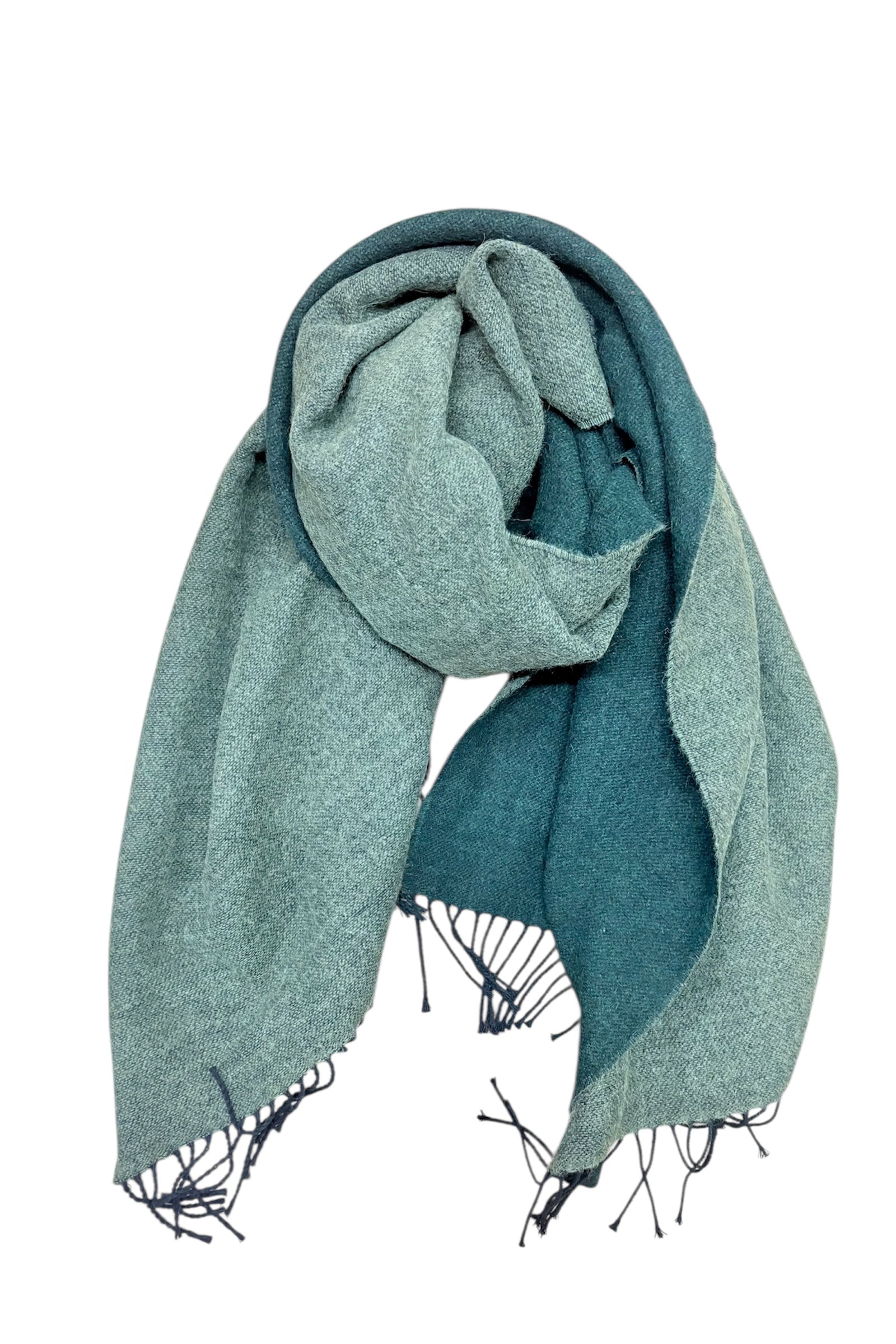 Scarf double bianco