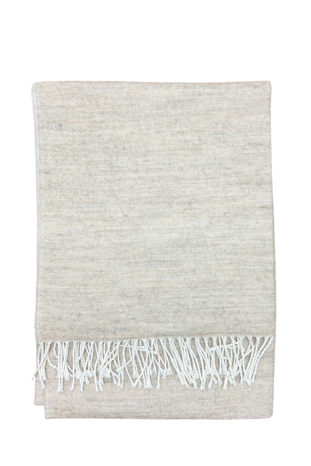 Scarf double bianco