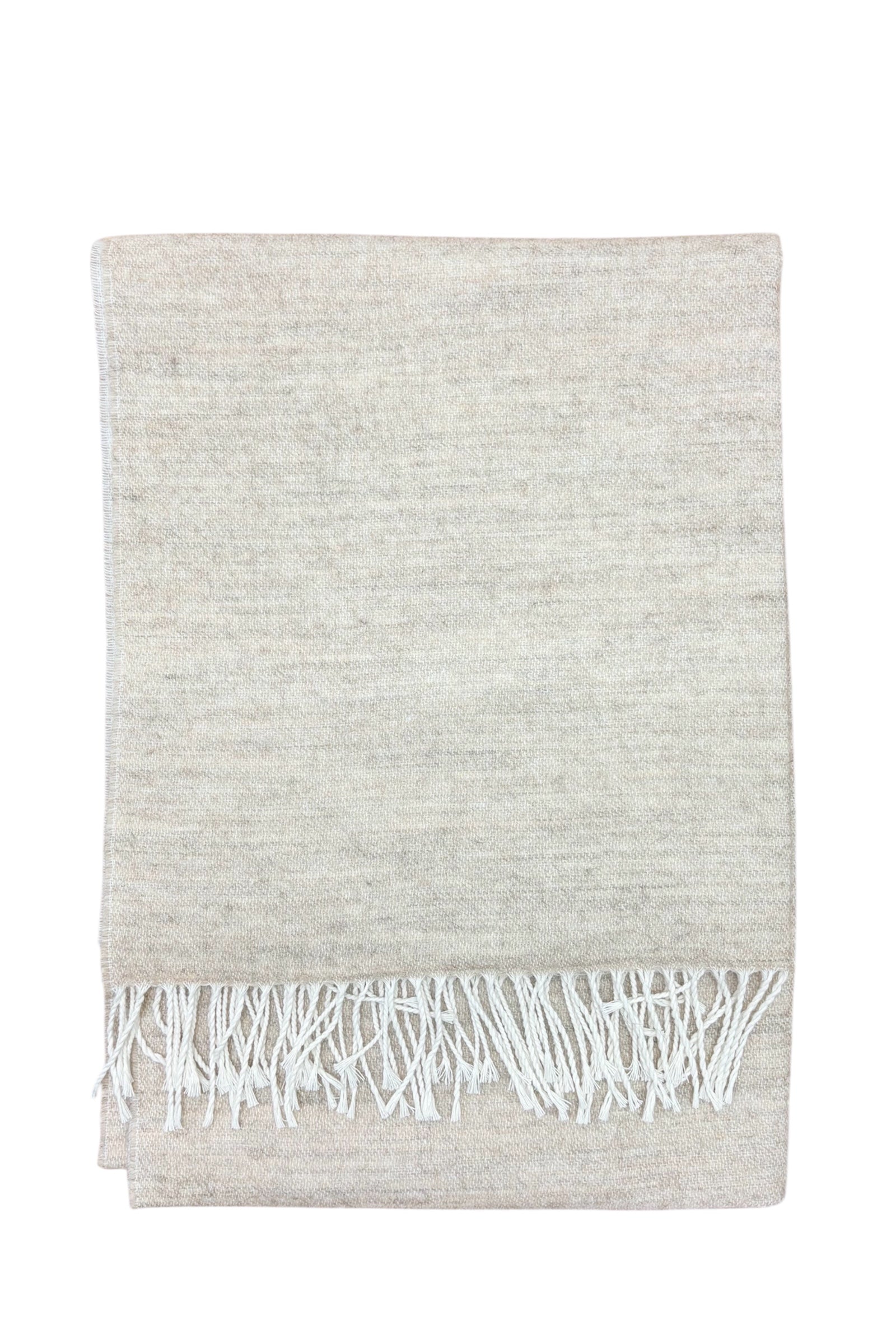 Scarf double bianco