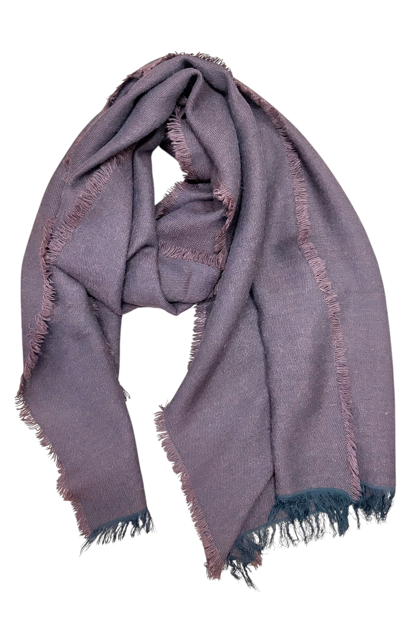 Scarf burgundy ital
