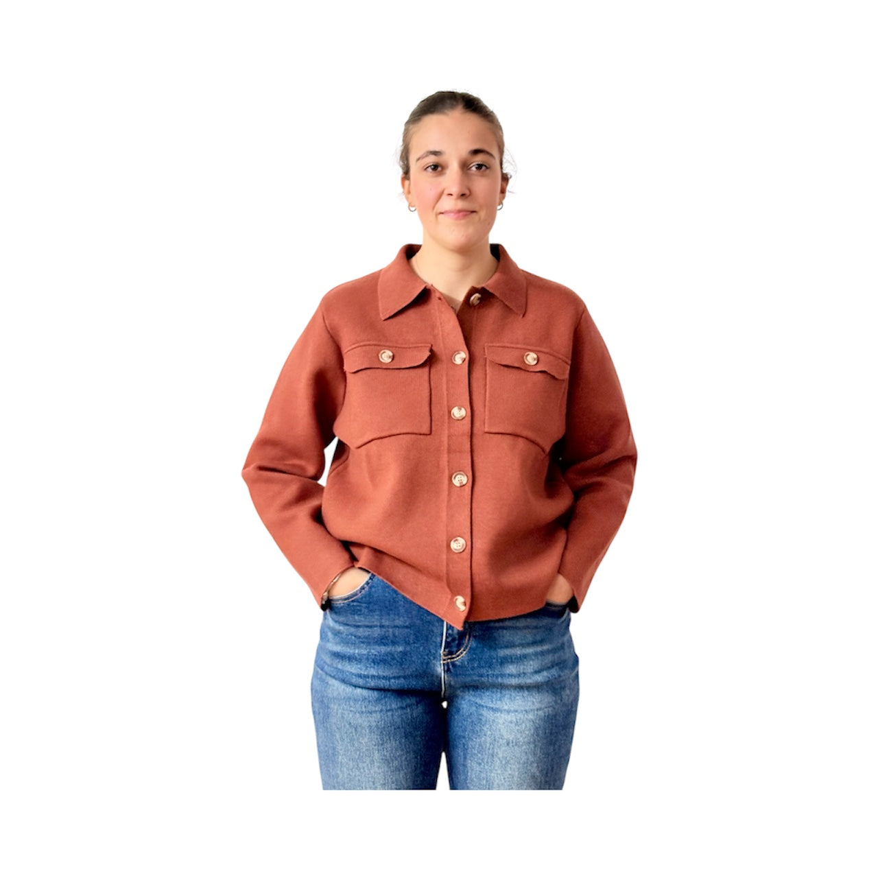 Jacket kint button