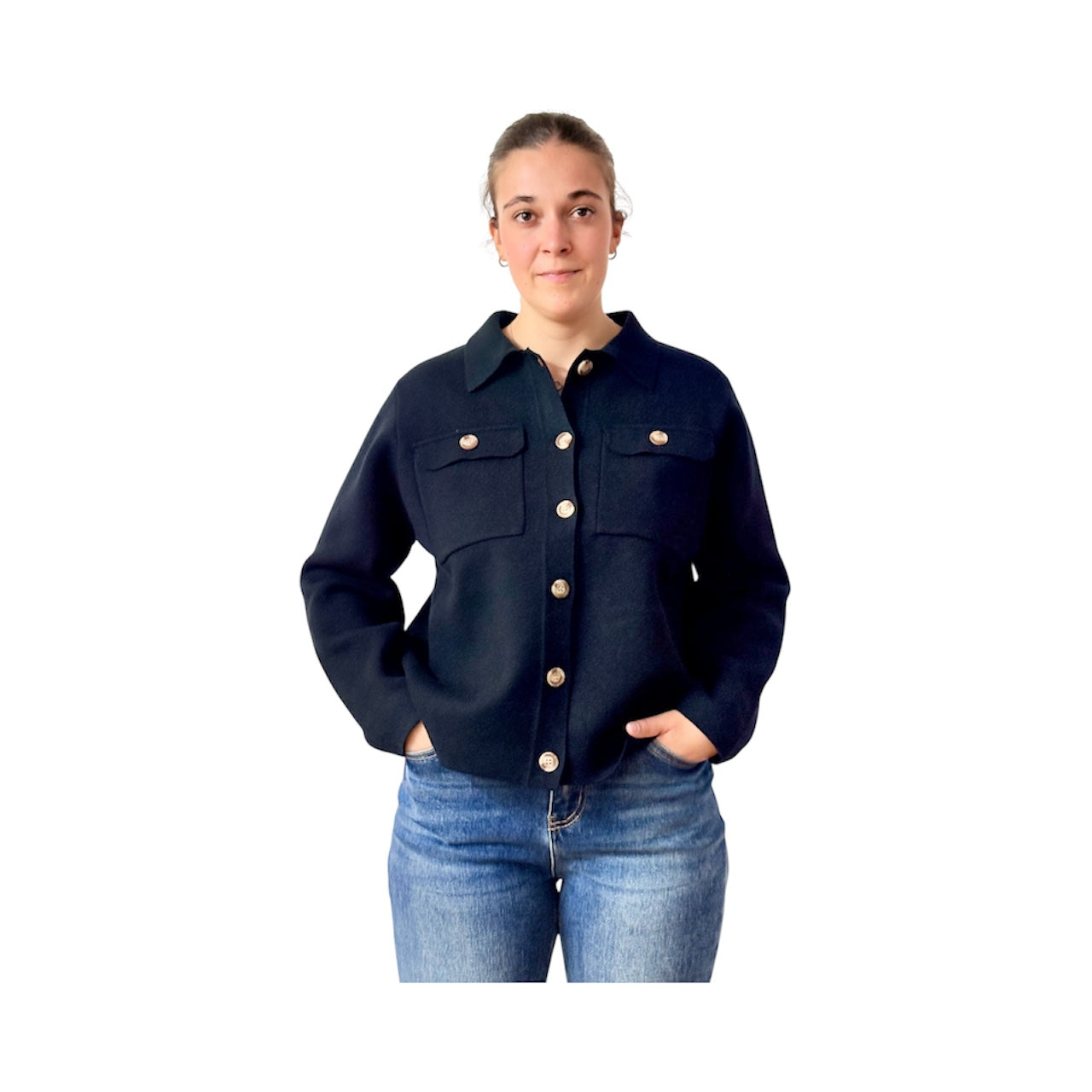 Jacket kint button