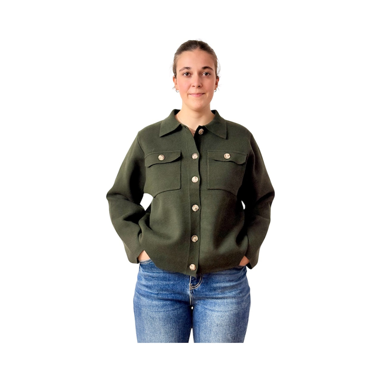Jacket kint button