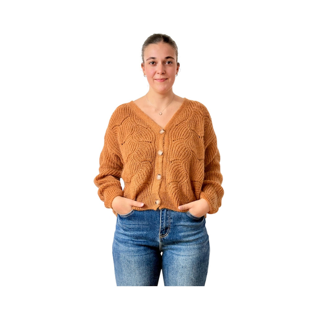 Cardigan loose mohair