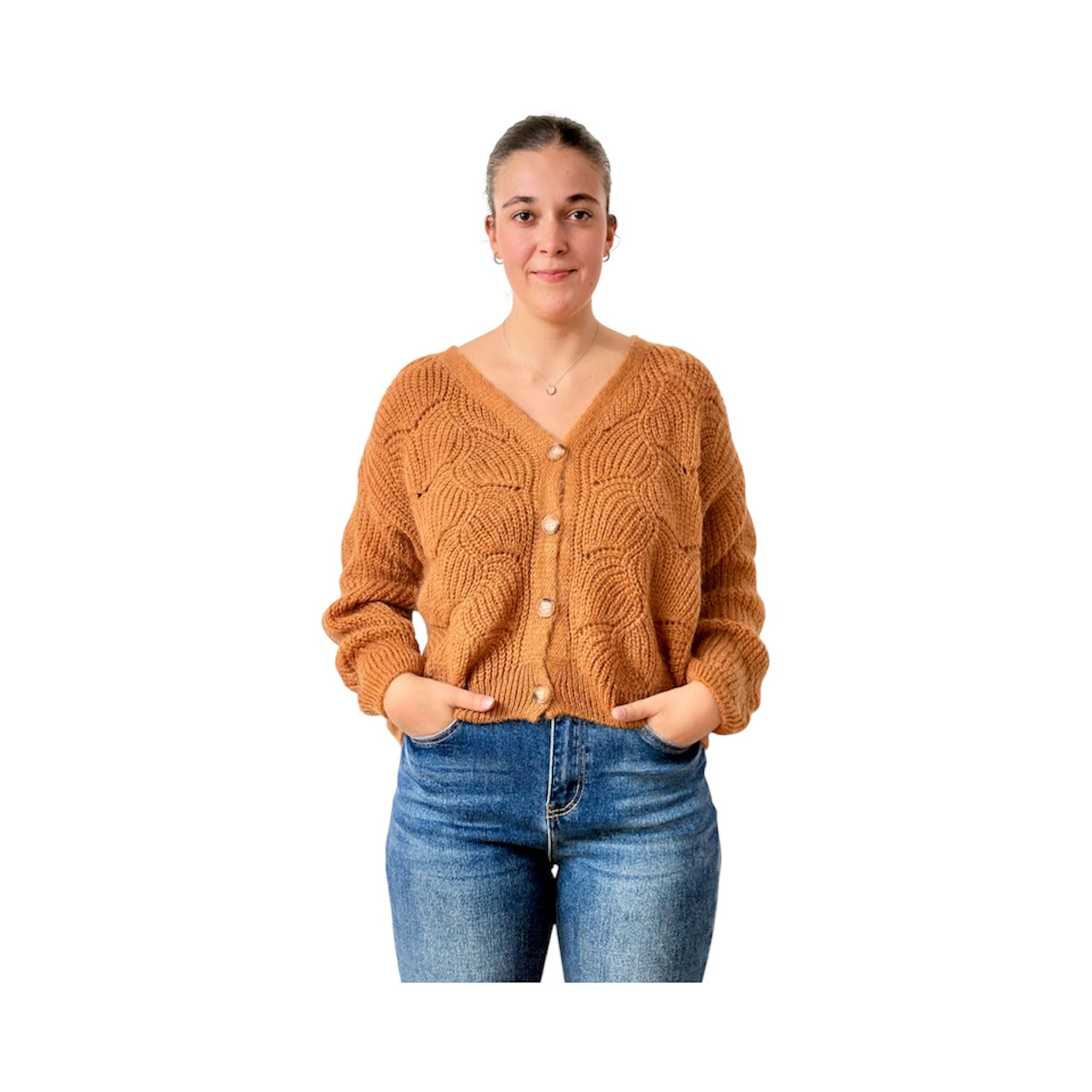 Cardigan loose mohair