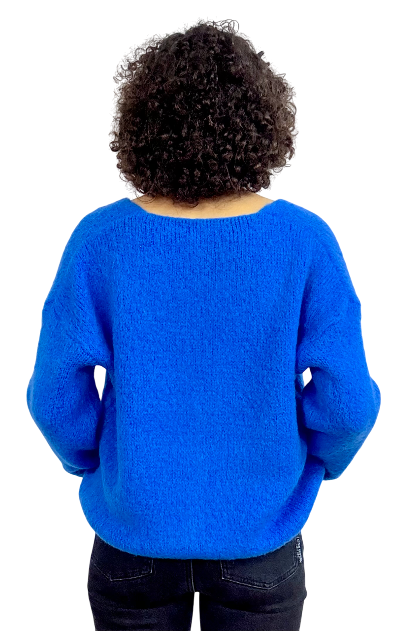 Cardigan kint button