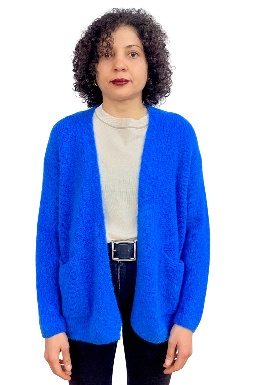 Cardigan kint pocket