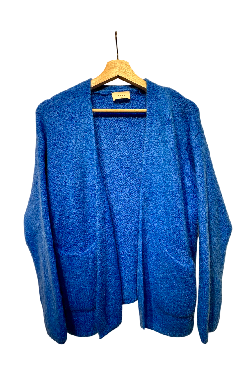 Cardigan kint pocket