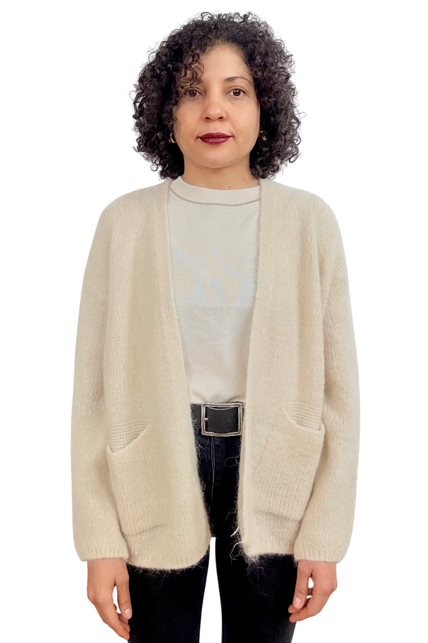 Cardigan kint pocket