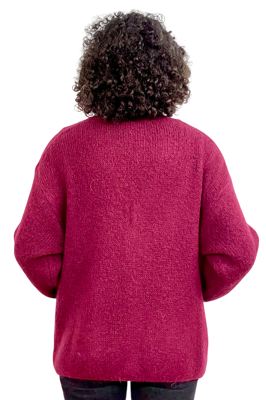 Cardigan kint pocket
