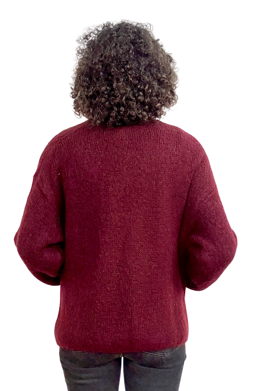 Cardigan kint pocket