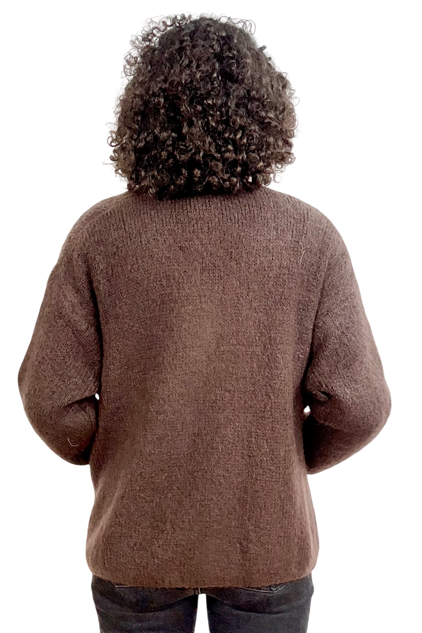 Cardigan kint pocket