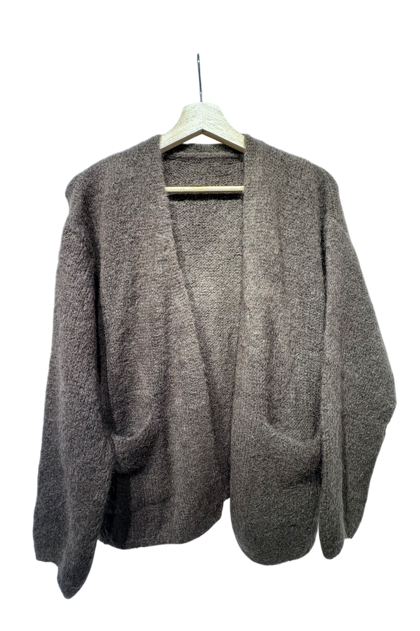 Cardigan kint pocket
