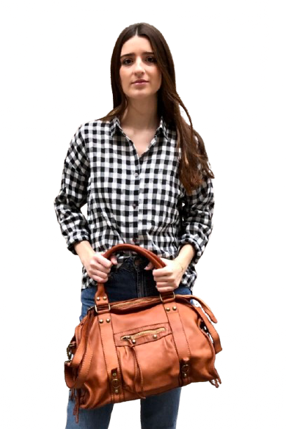 Blusa ane vichy