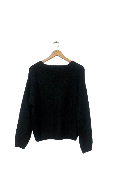 Cardigan wool button