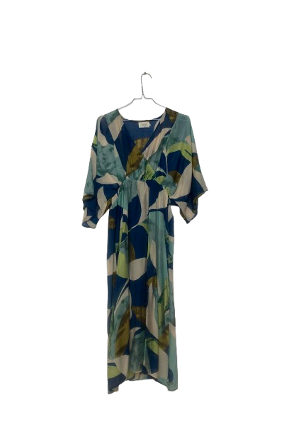 Vestido irina leaf