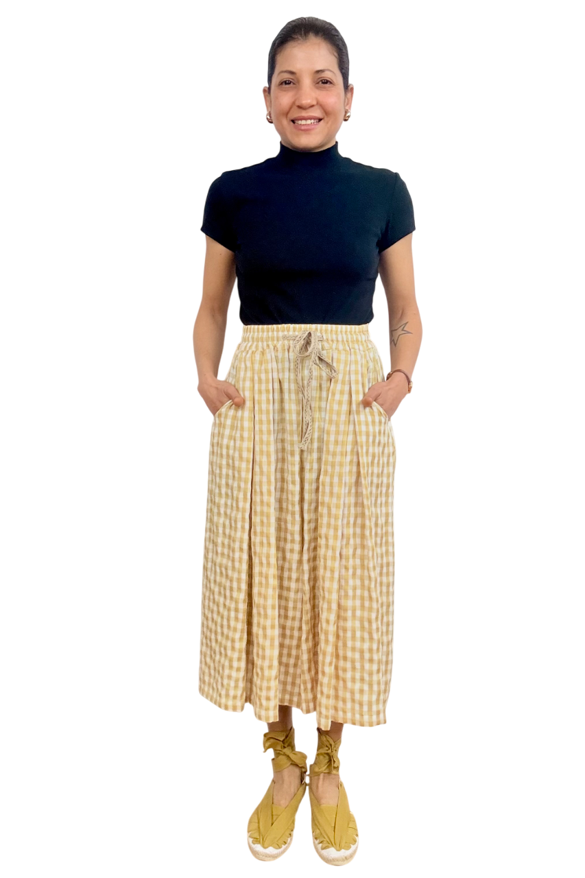 Pantalón vichy uda