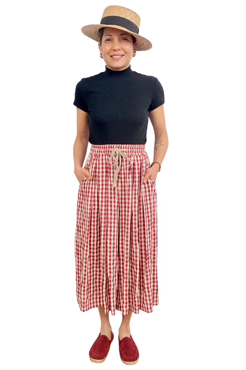 Pantalón vichy uda