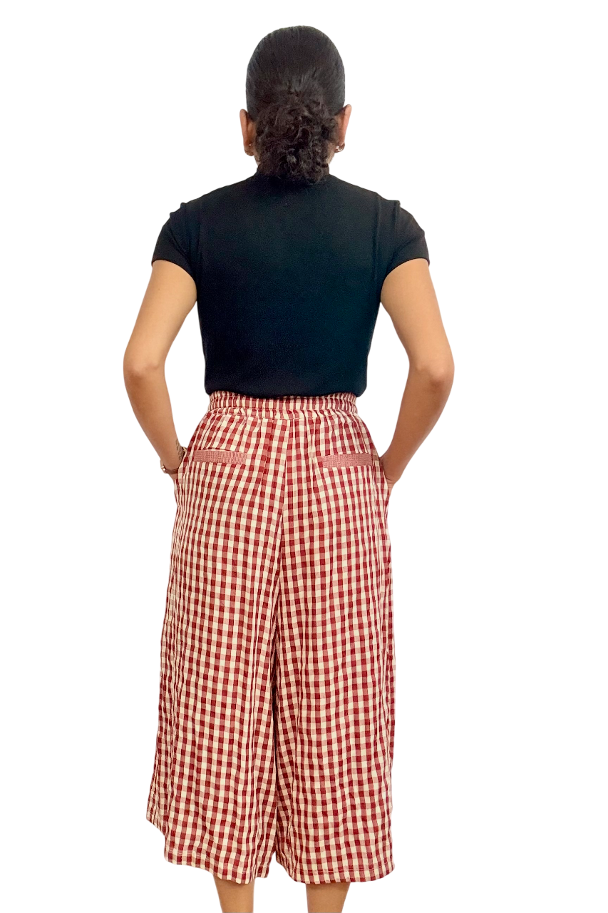 Pantalón vichy uda